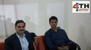 Prof Sohail with Former Test Cricketer & Chief Selector of Pakistan team Muhammad Waseem