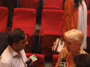 Prof Sohail with Ambassador Austria