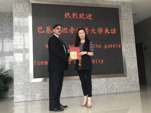 Visiting Chines Partner Universities 2017
